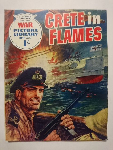 Miniaturbild: War Picture Library #327 'Crete in Flames' (1966)