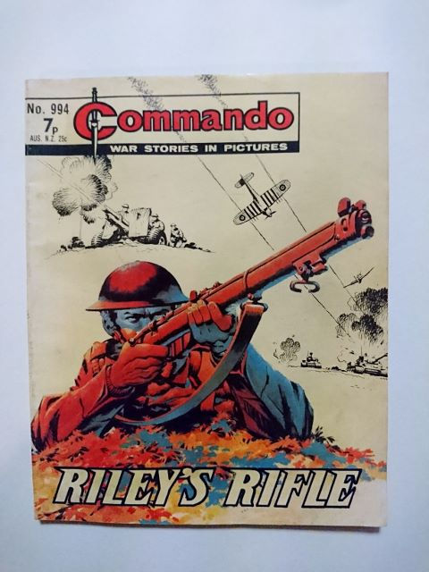 थंबनेल: Commando Comic #994: 'Riley's Rifle' (1975)