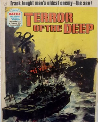 Thumbnail: Battle Picture Library #1499: 'Terror Of The Deep' (1981)