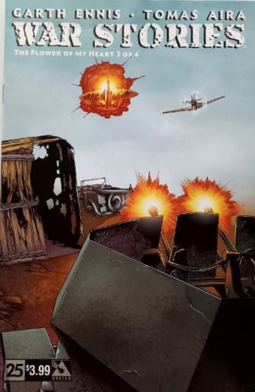 DC Vertigo Comics War Story 'The Flower Of My Heart' (2017) By Garth Ennis et al