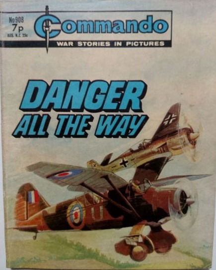 Commando Comic #908: 'Danger all the Way' (1975)
