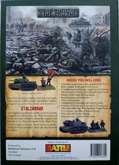 Miniatyrbilde: Flames of War: Stalingrad: Intelligence Handbook On Soviet And German (2004)