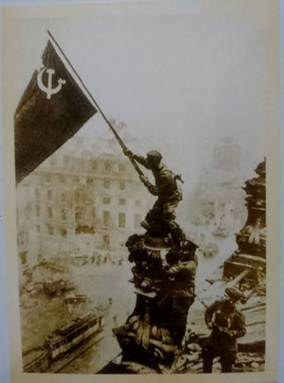Postcard of World War Two Iconic Posters/Photos