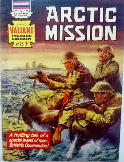 Valiant Picture Library Comic #23 'Arctic Mission' (1964)