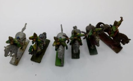 Miniatyrbilde: 6x Metal Ancient Persian Horse Archer Military Figurines Miniatures (1:72 Scale)