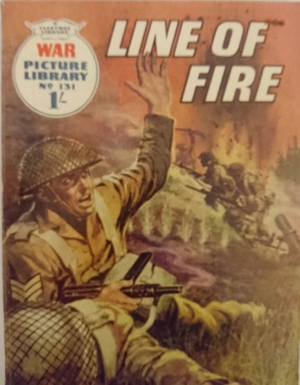 Miniatura: War Picture Library #131 'Line of Fire' (1961)