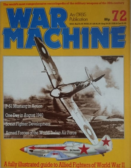 Orbis Publishing War Machine Magazine #72 (1983)
