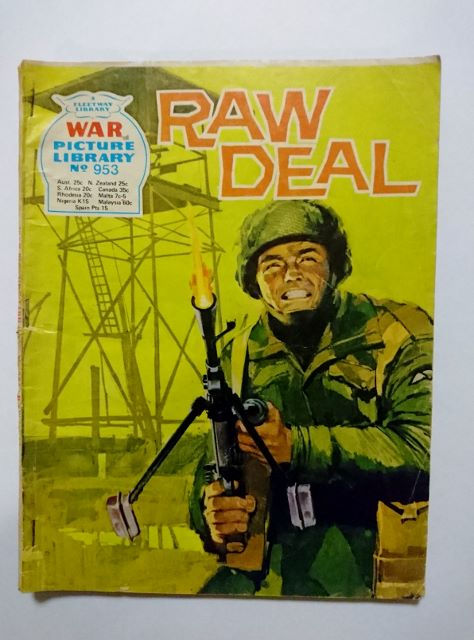 Thumbnail: War Picture Library #953: 'Raw Deal' (1974)