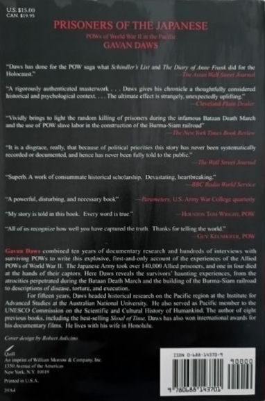縮圖：Prisoners of the Japanese: POWs of World War II in the... (2008) By Gavan Daws