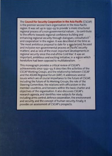 Miniaturbild: #139 CSCAP The Council For Security Cooperation In The... (2000) By Desmond Ball