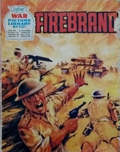サムネイル： War Picture Library #1191: 'Firebrand' (1976)