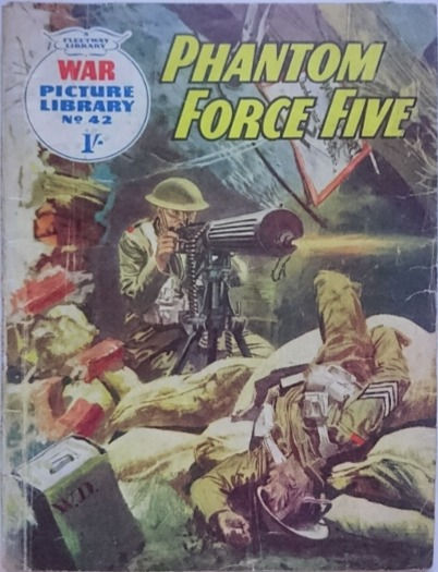 थंबनेल: War Picture Library #42: 'Phantom Force Five' (1960)