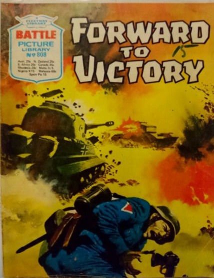 Miniature : Battle Picture Library #808: 'Forward to Victory' (1974)