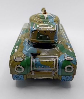 Miniatura: Japanese Yonewa Tinplate Clockwork 'X60' Army Tank