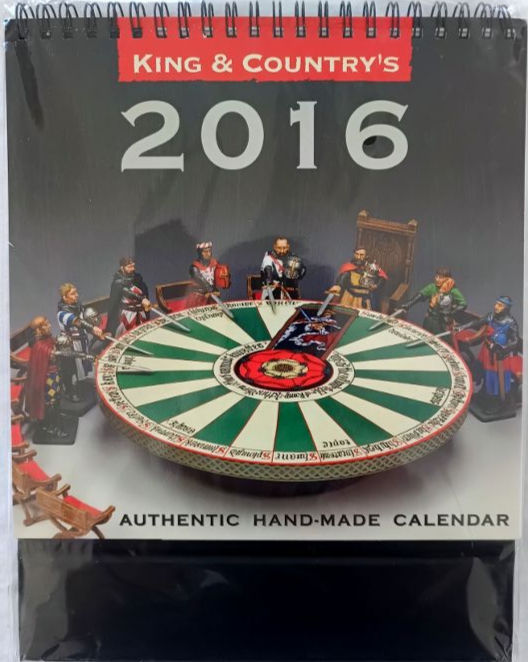 King and Country's Desk Calendar (2016)