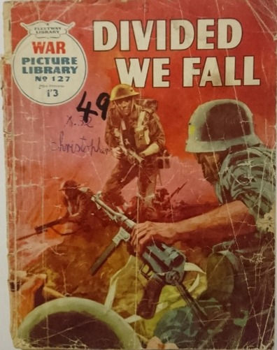 Miniatura: War Picture Library #127 'Divided We Fall' (1961)