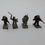 Miniatura: 4 x Metal Ancient light Infantry Military Figurines Miniatures (1:72 Scale)