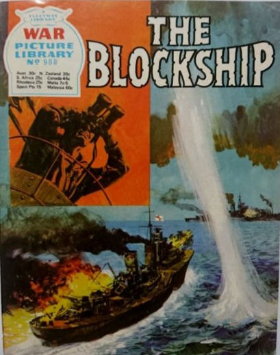 War Picture Library #988: 'The Blockship' (1974)
