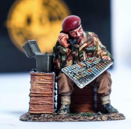 King and Country's Model WWII 'Major Frederick Gough M.C.' MG034(P)