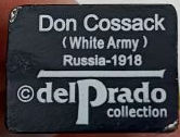 थंबनेल: Osprey & Del Prado Men at War 1914-45 #48 'Don Cossack (White Army) Russia 1918'