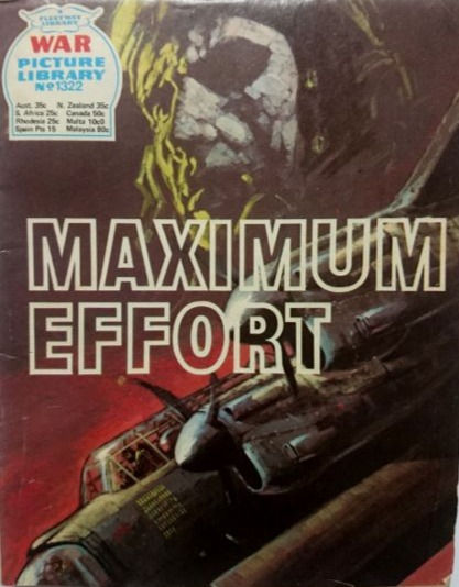 War Picture Library #1322: 'Maximum Effort' (1977)