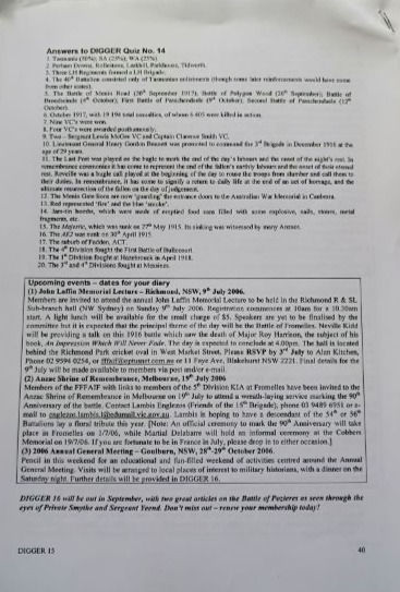 Pikkukuva: Digger: Families and Friends Of The First AIF Inc. #15 (2006)