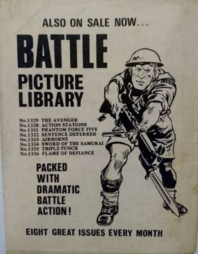 Pikkukuva: Battle Picture Library #1335: 'Triple Punch' (1979)