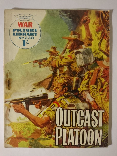 Miniature : War Picture Library #238 'Outcast Platoon' (1964)