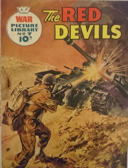 Thumbnail: War Picture Library #7 'The Red Devils' (1958)
