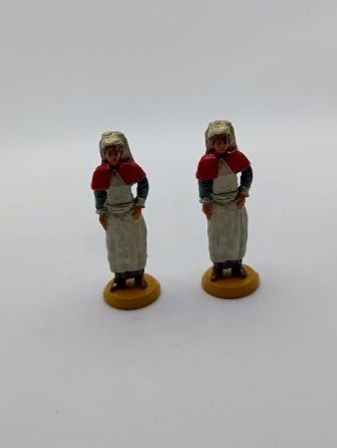 2x PNF Models WWI Nurse 54mm Scale (2001)