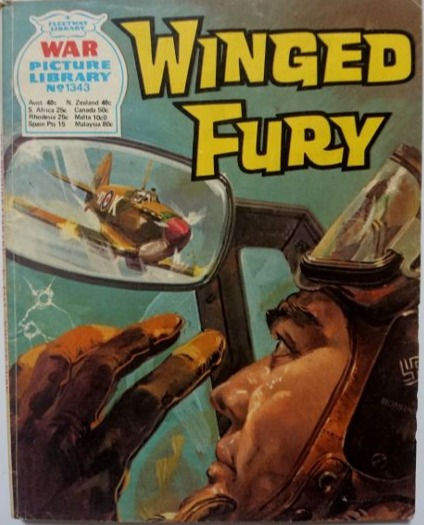 War Picture Library #1343: 'Winged Fury' (1977)