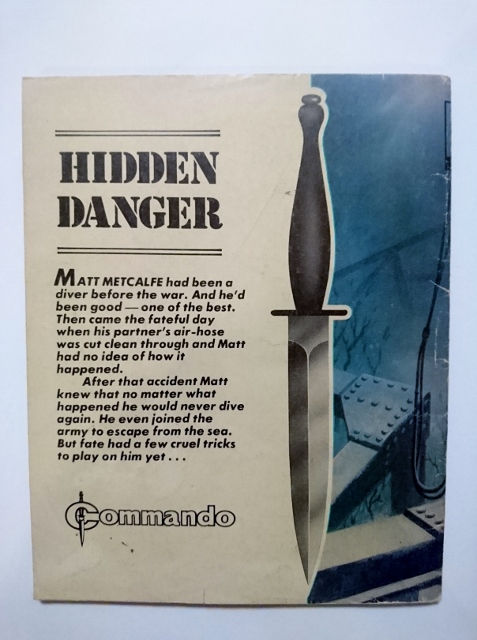 サムネイル： Commando Comic #1514: 'Hidden Danger' (1981)