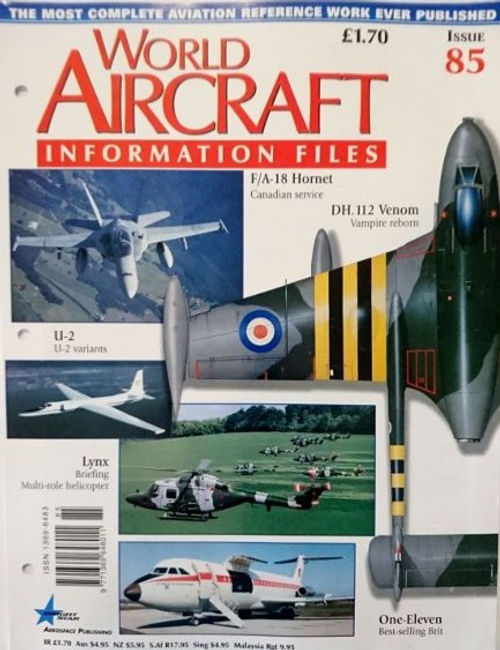 World Aircraft Information Files #85 Magazine Collection