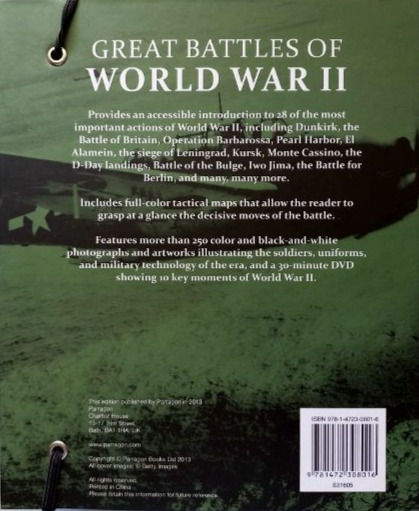 Thumbnail: Great Battles Of World War II Book and DVD (2013)