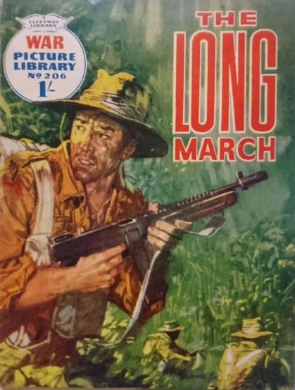 Miniature : War Picture Library #206 'The Long March' (1963)