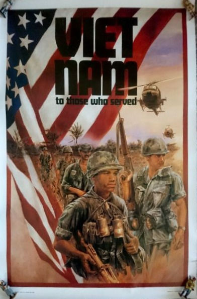 Large Vietnam War Poster