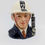 Миниатюра: Royal Doulton Character Jug 'A.R.P. Warden' (1990) By Stanley James Taylor