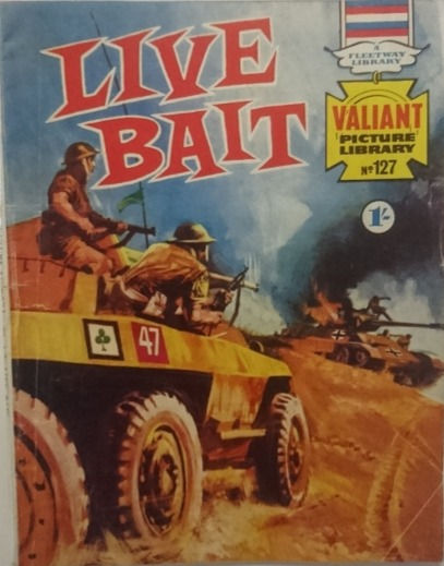 Valiant Picture Library Comic #127 'Live Bait' (1968)