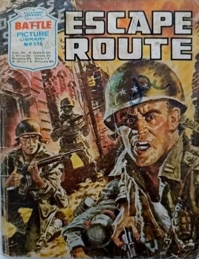 Miniature : Battle Picture Library #614: 'Escape Route' (1972)