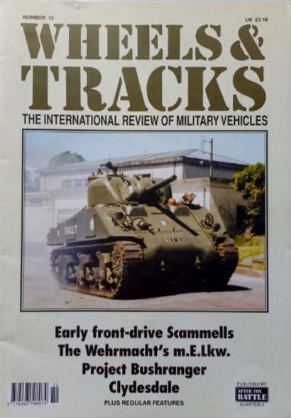 Wheels & Tracks: The International Review Of Military Vehicles #72 (2000)