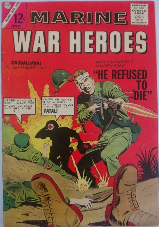 Charlton Comics-Marine War Heroes #1 (1964)