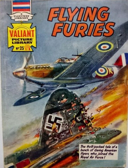 Valiant Picture Library Comic #25 'Flying Furies' (1964)