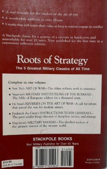 Thumbnail: Roots of Strategy Book 1-3 (1985) By Brig. Gen. T. R. Phillips