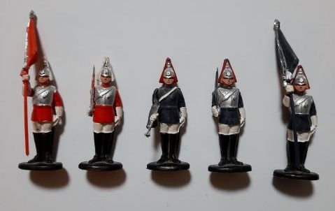 English Guards X 5 (1:35 Scale)