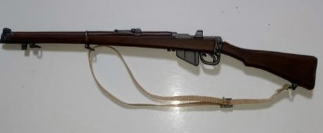 Dark Brown Colour Lee-Enfield Infantry Rifle (1/6 Scale)