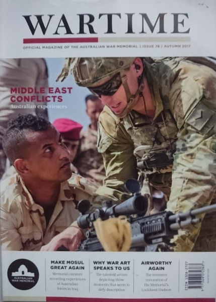 Australian War Memorial 'Wartime' Magazine #78 (2017)