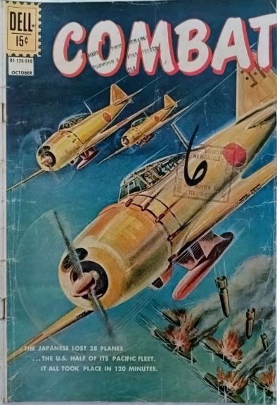 Thumbnail: Dell Comics: Combat War Stories #28 'Pearl Harbor' (1969)