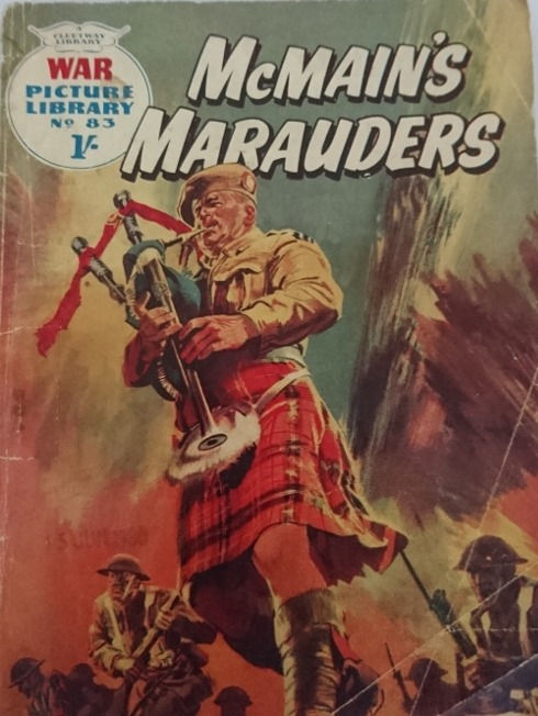 Miniatyrbilde: War Picture Library #83: 'McMain's Marauders' (1961)