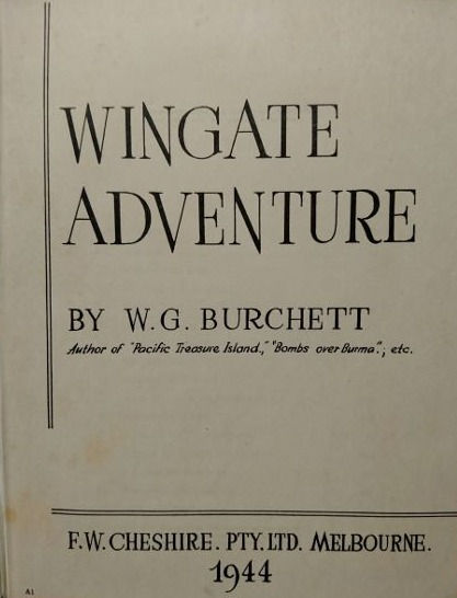 थंबनेल: Wingate Adventure (1944) By W.G. Burchett