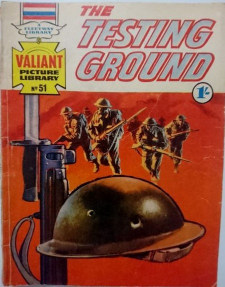 Valiant Picture Library Comic #51 'The Testing Ground' (1965)